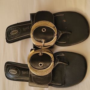 Dr Scholl's black summer sandals Size 6.5